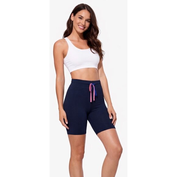 Sundry Pants - Sundry Navy Blue Lounge Bike